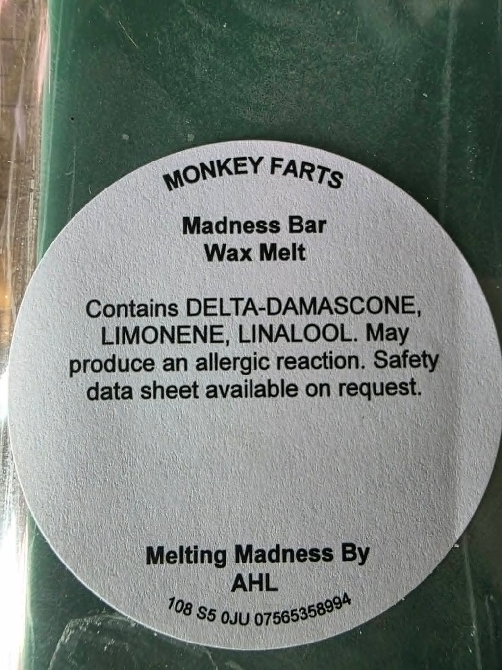 Monkey Farts Madness Bar