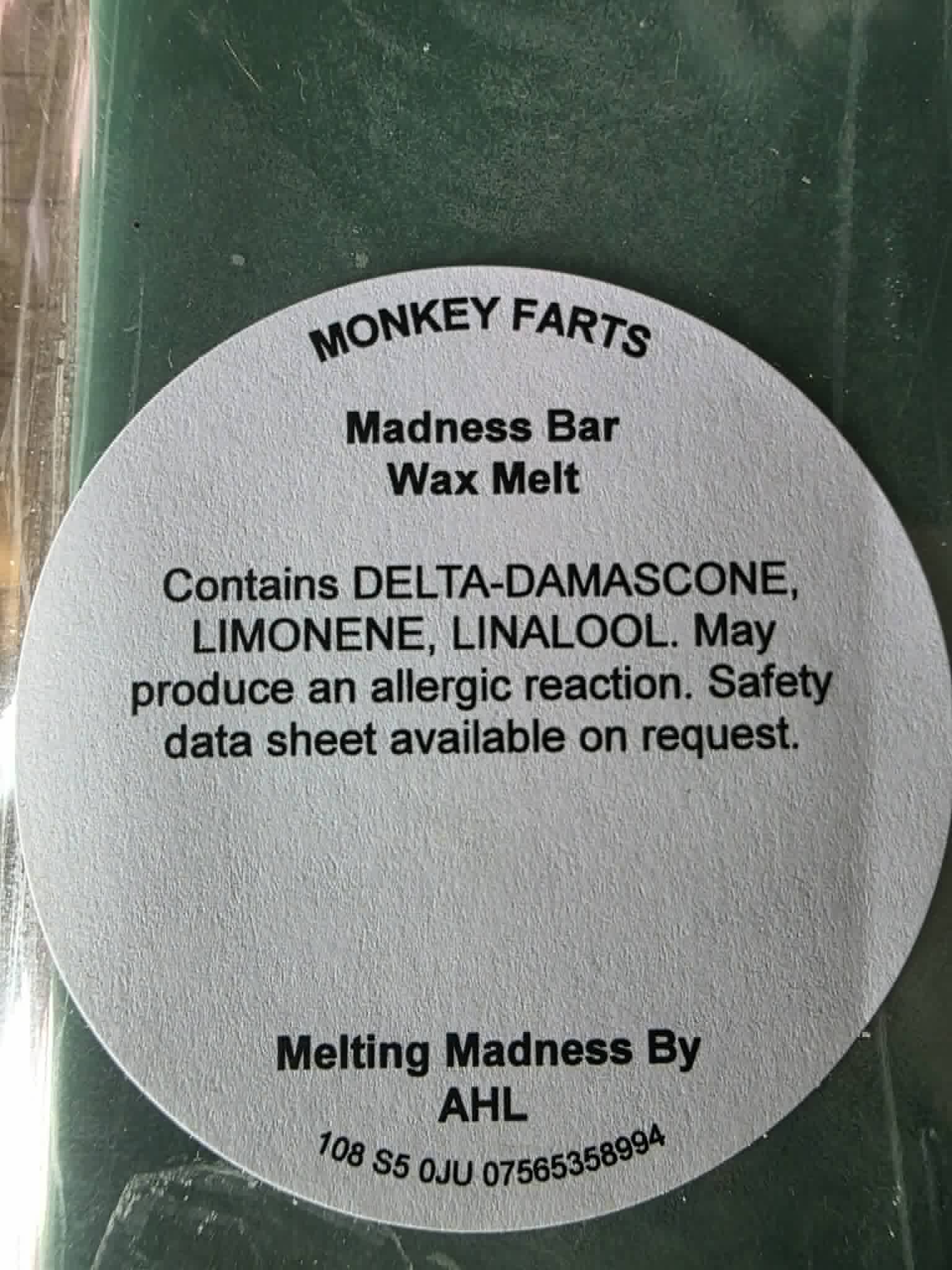Monkey Farts Madness Bar