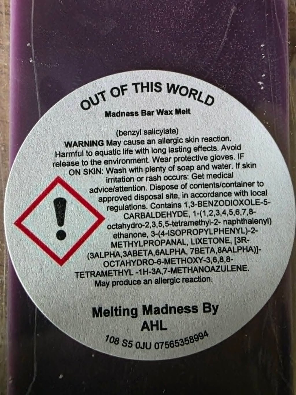 Out Of This World Madness Bar