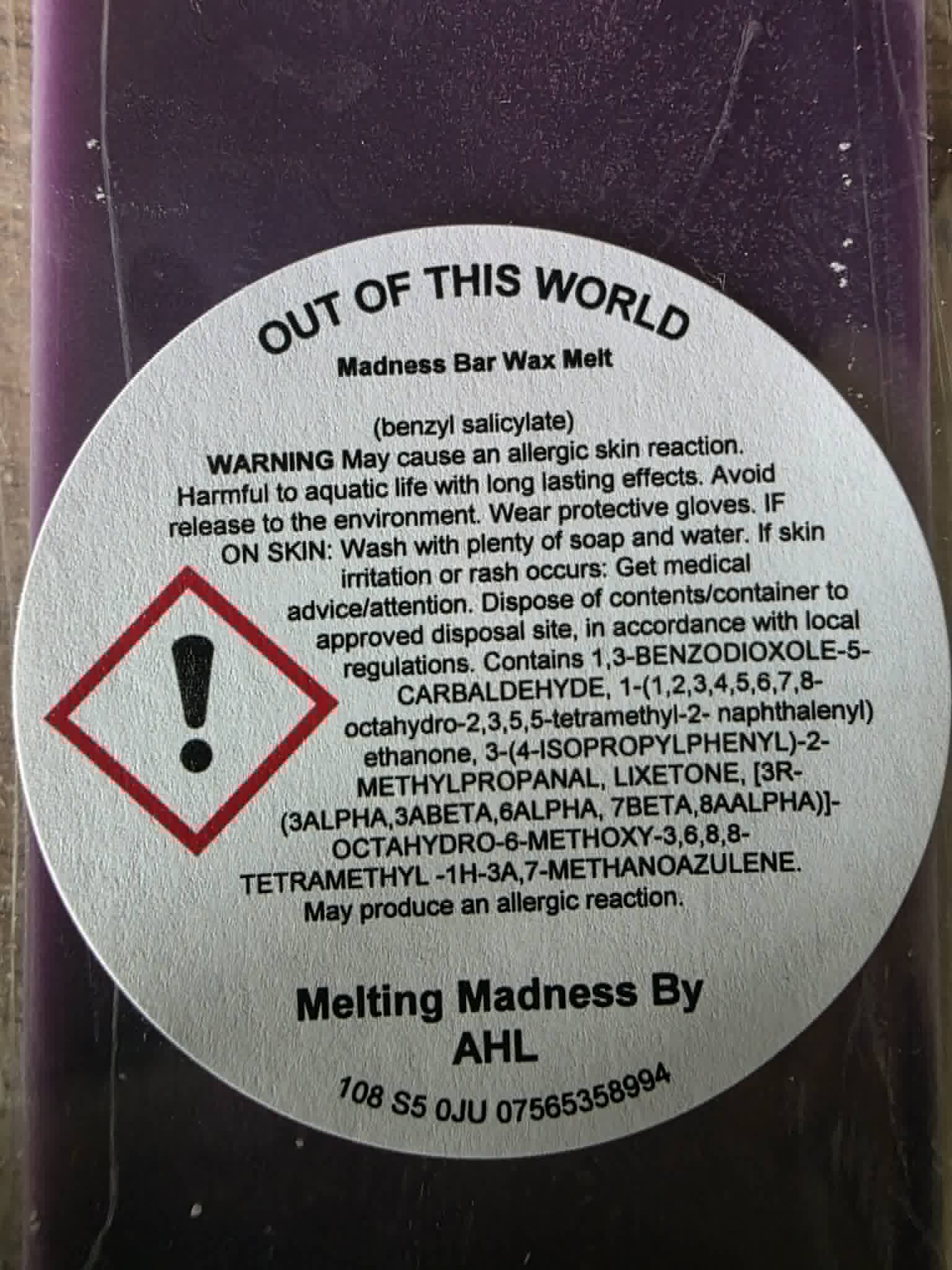 Out Of This World Madness Bar