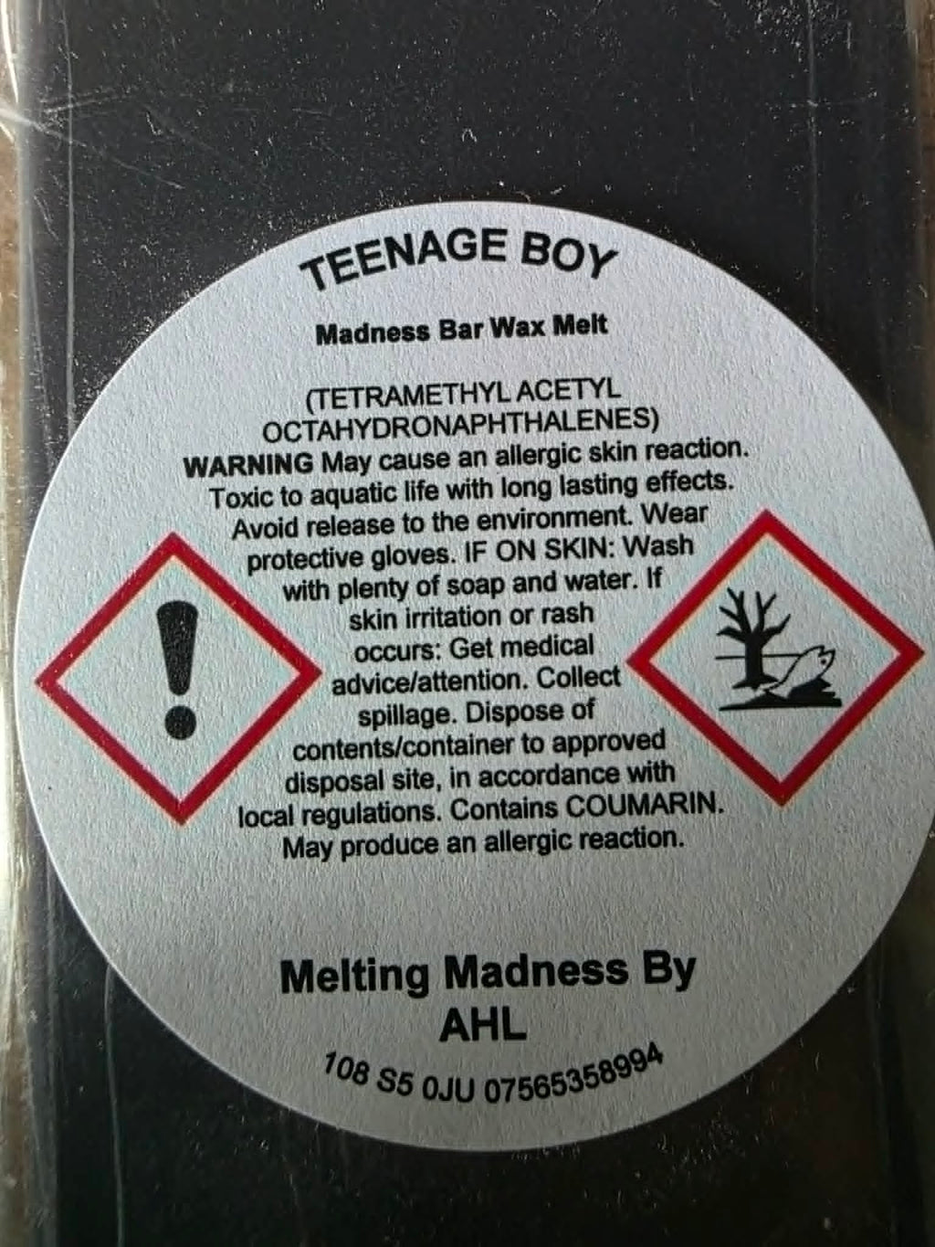 Teenage Boy Madness Bar