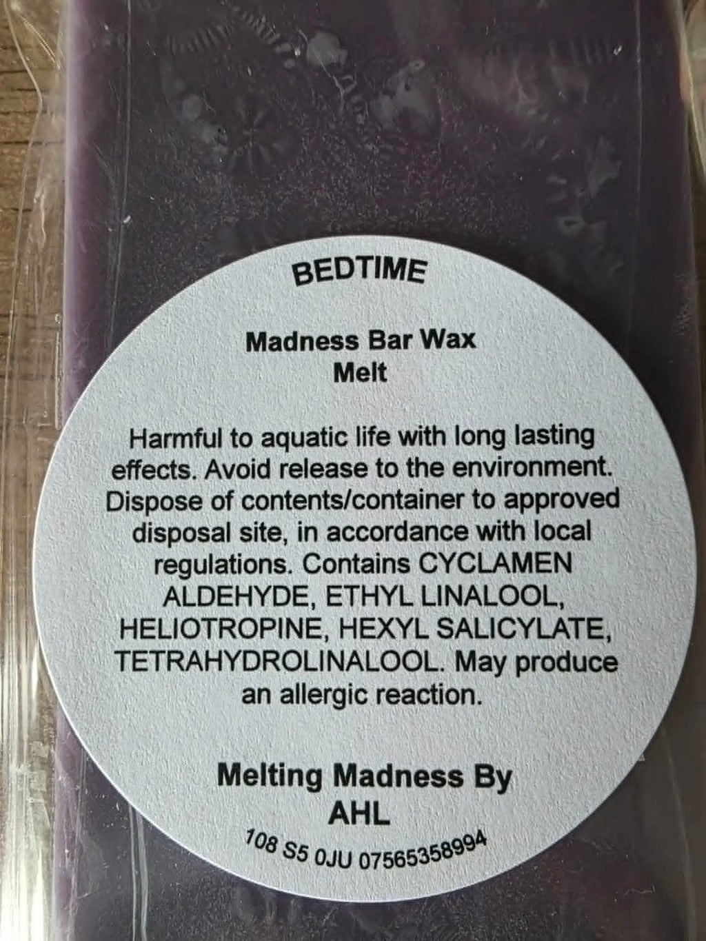 Bedtime Madness Bar