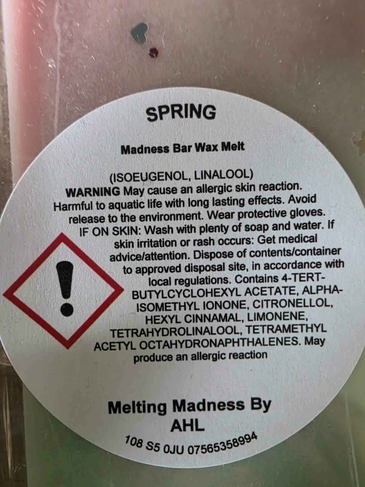 Spring Madness Bar