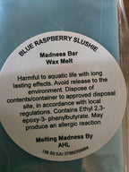 Blue Raspberry Slushie Madness Bar