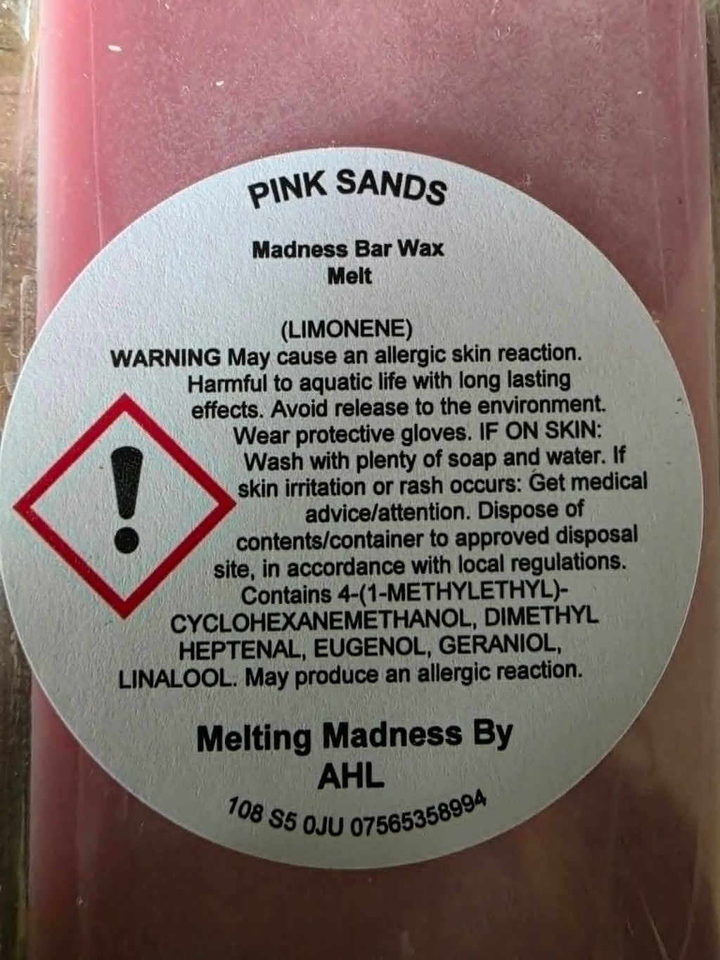 Pink Sands Madness Bar