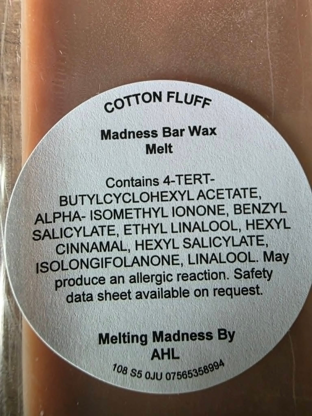 Cotton Fluff Madness Bar